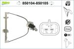 VALEO ablakemelő VALEO 850105 for FORD, MAZDA (850105)