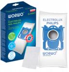 WORWO Electrolux Philips Aeg Porzsák ELMB01 Porszívóhoz (ELMB01)