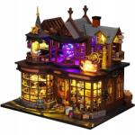 Bedee Miniatűr házikó Diy Varázslatos kincsesláda 3D puzzle szett LED-del Ajándék (3D Miniaturowy domek DIY LED)