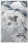Takoy 160x220 cm világosszürke, ezüst lótuszvirág mintás szőnyeg LOTUS 4