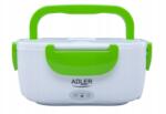 Adler Ételtároló doboz Adler Ad 4474 Fűthető Kétrekeszes Zöld 1, 1 L (ADLER)