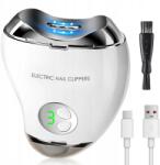 Bedee Elektromos Körömreszelő Led-del Idősek És Gyermekek Számára Usb Töltés