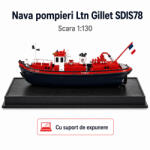 ATLAS Macheta nava pompieri Ltn Gillet SDIS78 Franta, scara 1: 130, Atlas (2953)