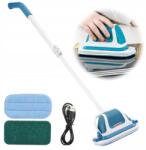  Vezeték nélküli padló- és faltisztító kefe újratölthető akkumulátorral 800 Mah (Bezprzewodowa Szczotka 800 Mah Mops)