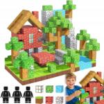  Mágneses építőkocka szett Mágneses építőkockák 3d 3 db 100 El. figura ( Magnetyczny Zestaw Klocków)
