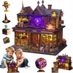 Bedee Barna Diy mágikus fa kincses ház szett Led világítással (DIY drewniany domek magiczny )