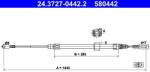 ATE Cablu, frana de parcare ATE 24.3727-0442.2 (24.3727-0442.2) - fixbox