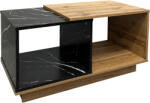 FDY Masuta Cafea Finex PAL, Finisaj Stejar Sonoma-Marmura Neagra Dim 90x45x45 Cm Masa de cafea