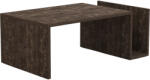 FDY Masuta Cafea Pontic PAL Finisaj Nuc, Dim. 86x8x50x32 Cm Masa de cafea