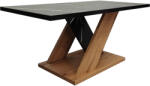 FDY Masuta Cafea Solarro PAL Stejar Sonoma-Marmura Neagra Dim. 110x55x47.5 Cm Masa de cafea