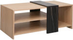FDY Masuta Cafea Cozzart PAL, Finisaj Stejar-Marmura Neagra, Dim. 100x53x41.5 Cm Masa de cafea