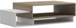 FDY Masuta Cafea Derko PAL Finisaj Stejar Sonoma-Alb Dim 105x50x32 Cm Masa de cafea