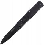 MIKOV Rugós kés Mikov Predator Blackout Black Abs, Black DLC N690 (241-BH-1/ (241-BH-1/BKP)
