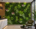 BELLIN PANOU DECORATIV PLANTE ARTIFICIALE 100 X 100 cm Model BELLIN B017