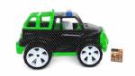 VIVA TOYS Masinuta jeep off-road pentru copii, negru-verde, 39 cm (HTB1154)