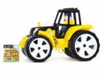 VIVA TOYS Tractor de jucarie pentru copii Bams, negru-galben, cu roti mari (HTB1606)