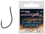 Drennan Acolyte Carp Hair Rigger horog 16-os (DRENNAN-HEAA16)