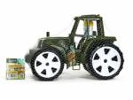 VIVA TOYS Tractor de jucarie militar pentru copii, cu sofer detasabil si roti mari (HTB1603)
