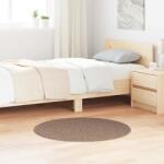vidaXL Covor Shaggy Antiderapant Maro 90 x 90 cm PP GartenMobel Dekor (4019799) Covor