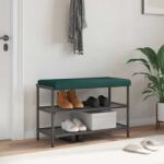 vidaXL Perna pentru banca Tesatura Verde închis Adancime 35 cm GartenMobel Dekor (42043244)