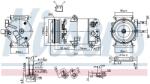 NISSENS Compresor, climatizare NISSENS 890588 (890588)