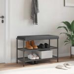 vidaXL Perna pentru banca Tesatura Gri închis Adancime 35 cm GartenMobel Dekor (42043240)