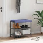 vidaXL Perna pentru banca Tesatura Albastru Jeans Adancime 35 cm GartenMobel Dekor (42043174)