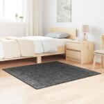 vidaXL Covor Shaggy Antiderapant Gri închis 120 x 120 cm PP GartenMobel Dekor (4019769) Covor