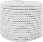 vidaXL Sfoara Alb 1, 4 x 1, 4 x 25000 cm Bumbac GartenMobel Dekor (42011869)