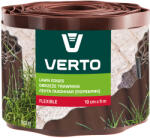 Verto Bordura flexibila pentru gazon Verto, 10 cm x 9 m, maro (15G513)