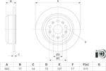 Bosch Disc frana BOSCH 0 986 479 K00 (0 986 479 K00) - fixbox