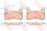 TRW Set placute frana, frana disc TRW GDB2061 (GDB2061) - autoeco