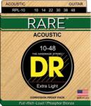  DR Strings RPL-10 Rare akusztikus gitár húr