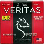  DR Strings VTE-10 Veritas 3-Pack elektromos gitár húr