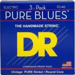  DR Strings PHR-10 3-Pack elektromos gitár húr