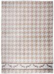 Clayre & Eef Catelusi bézs barna textil takaró 130x170 cm (DHL60)