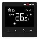 Innofloor Termostat ambient Innotroll cu fir, LCD, negru, montaj in doza, 230V, programabil (041526-334) - rosolar-shop
