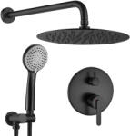 Rea Ontario set de duș ascuns cu duș de ploaie negru REA-P5501 (REAP5501)