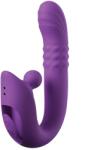  Stimulator Harmoni Pro, 4 Motoare, Functii Multiple, Silicon, USB Magnetic, Silicon, Mov, 17.8 cm Vibrator