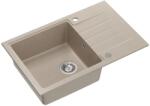 Quadron Chiuveta compozit incastrata Quadron Pop Peter 111 bej - inox 78x50 cm (HCQP7850BEZP) Chiuveta