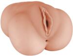 Lola Masturbator realist Lola Games Satisfaction Cutie Pie, 2 orificii, TPE, 14, 1 cm, Flesh (2103-01lola)