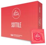 Love Match Prezervative ultra-subțiri Love Match Thin, lubrifiate, latex natural, 53, 5 mm, 144 bucăți (7103206)