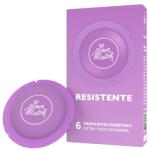 Love Match Prezervative rezistente Love Match, extra groase, lubrifiate, 53, 5 mm, 6 bucăți (7103212)