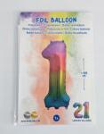 Folat Fólia lufi Folat szám 1 86 cm