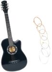 DEPOX Chitara clasica din lemn 95 cm, set de corzi inclus (1954)