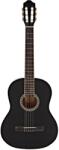 DEPOX Chitara clasica din lemn DEPOX®, Decor, 96 cm, negru (1934)