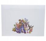  Boríték Fehér Pokémon 12, 5x17, 7 Születésnapi Meghívó 1db