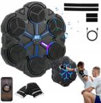  Zene Box Gép Bluetooth Boksz Led Kesztyűvel 9 Sebesség (Music Boxing Machine Czarny)