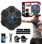  Boksz Edző Fali Led Kijelző Bluetooth Fekete Abs (Muzyka Bluetooth)