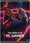 Lastva Füzet, LASTVA PC Games-T, A4, 52 lapos, kockás (FLPCGTA452K)